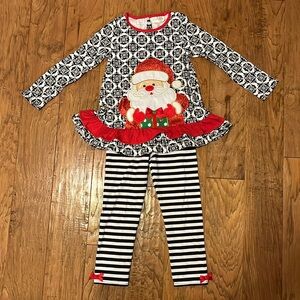 Emily Rose Santa Outfit. Like New! Size 6